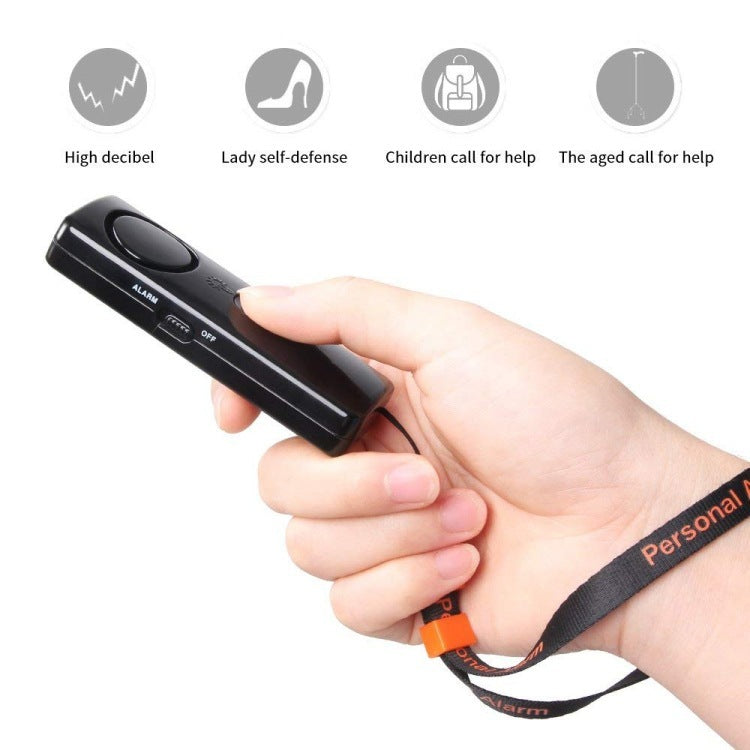 Carry A Self-defense And Anti-wolf Device With A Personal Alarm