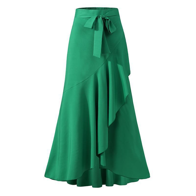 Sexy Irregular Skirt With High Waist